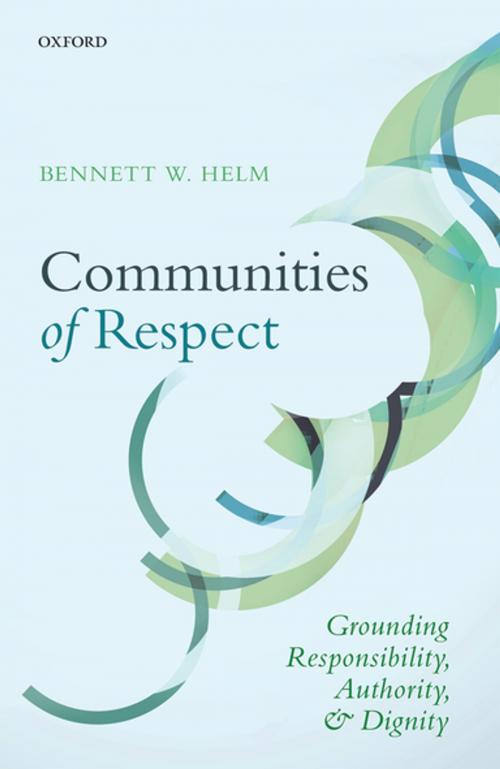 Cover of the book Communities of Respect by Bennett W. Helm, OUP Oxford