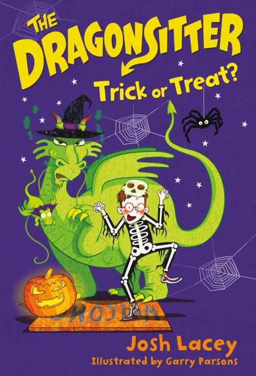 Cover of the book The Dragonsitter: Trick or Treat? by Josh Lacey, Little, Brown Books for Young Readers