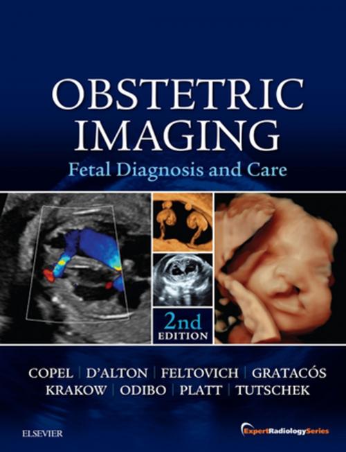 Cover of the book Obstetric Imaging: Fetal Diagnosis and Care E-Book by Joshua Copel, MD, Elsevier Health Sciences
