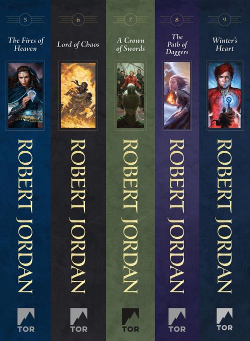Cover of the book The Wheel of Time, Books 5-9 by Robert Jordan, Tom Doherty Associates