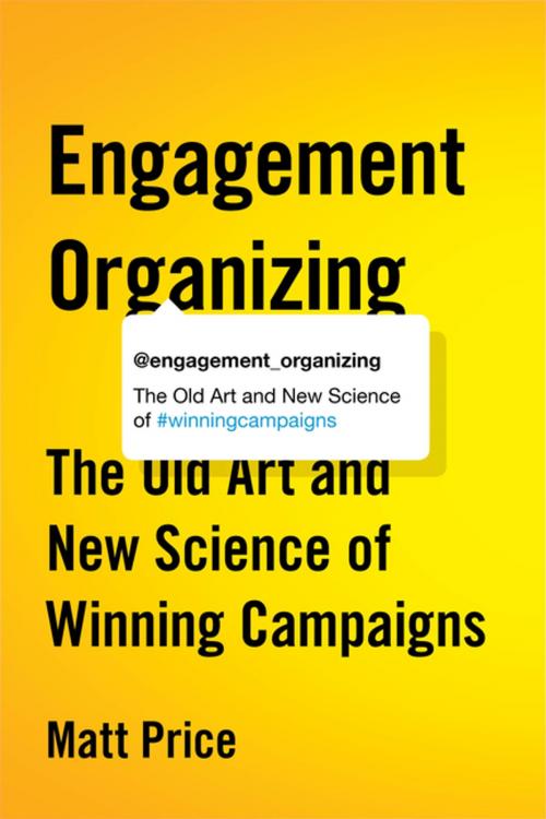 Cover of the book Engagement Organizing by Matt Price, UBC Press