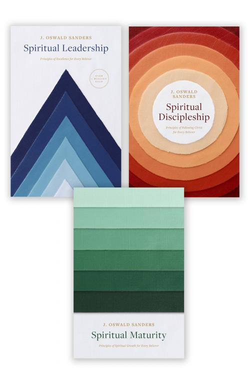 Cover of the book Spiritual Leadership, Spiritual Discipleship, Spiritual Maturity Set of 3 Sanders books by J. Oswald Sanders, Moody Publishers