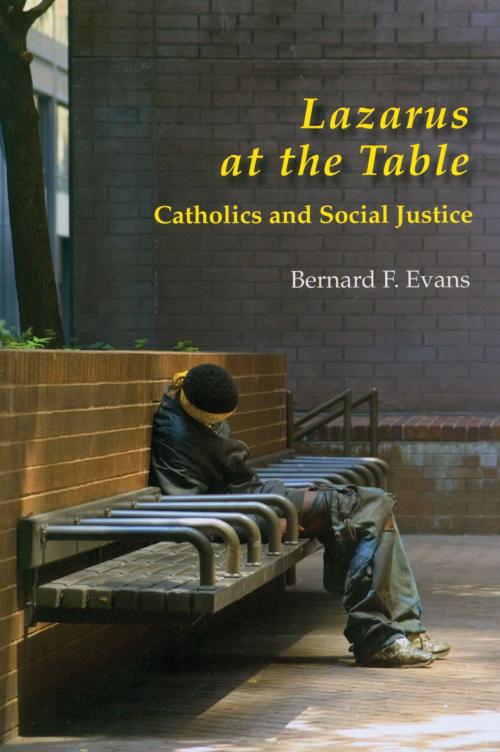 Cover of the book Lazarus at the Table by Bernard F. Evans, Liturgical Press