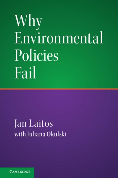Cover of the book Why Environmental Policies Fail by Jan Laitos, Cambridge University Press