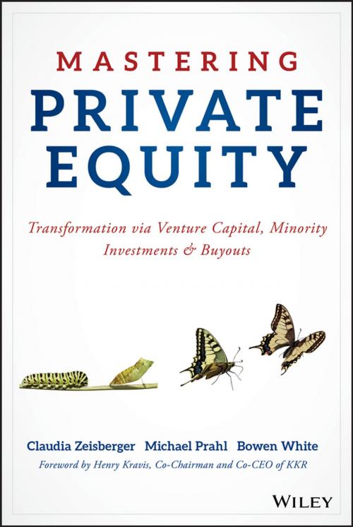 Cover of the book Mastering Private Equity by Claudia Zeisberger, Michael Prahl, Bowen White, Wiley
