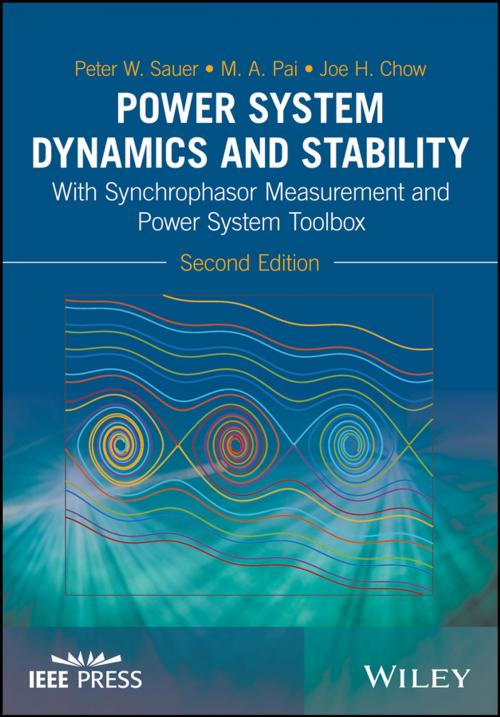 Cover of the book Power System Dynamics and Stability by Peter W. Sauer, M. A. Pai, Joe H. Chow, Wiley
