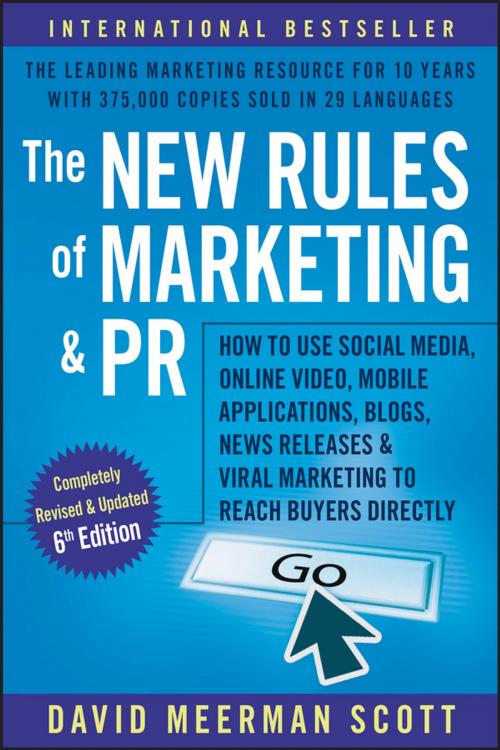Cover of the book The New Rules of Marketing and PR by David Meerman Scott, Wiley