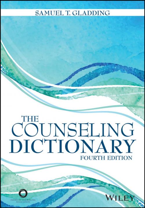 Cover of the book The Counseling Dictionary by Samuel T. Gladding, Wiley