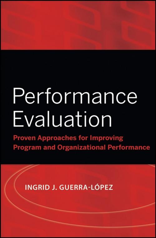 Cover of the book Performance Evaluation by Ingrid J. Guerra-López, Wiley