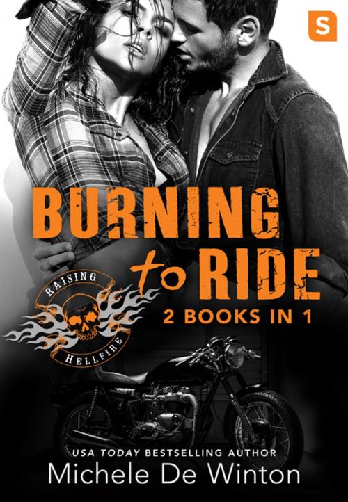 Cover of the book Burning to Ride by Michele De Winton, St. Martin's Press