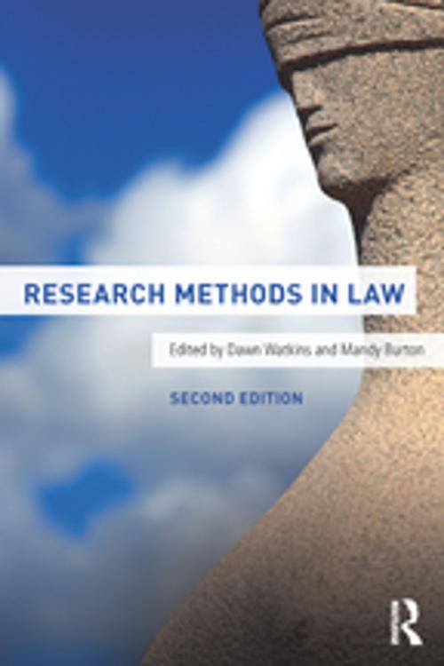Cover of the book Research Methods in Law by , Taylor and Francis