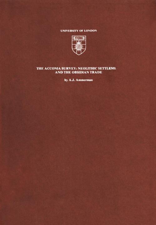 Cover of the book The Acconia Survey by , Taylor and Francis