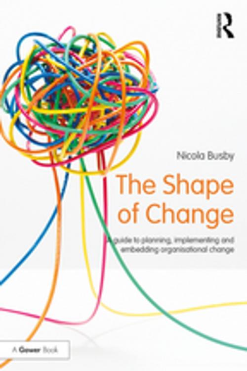 Cover of the book The Shape of Change by Nicola Busby, Taylor and Francis