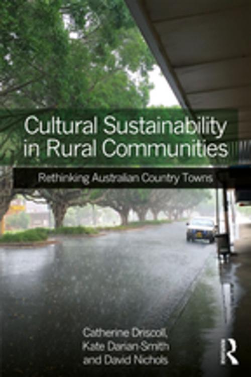Cover of the book Cultural Sustainability in Rural Communities by , Taylor and Francis