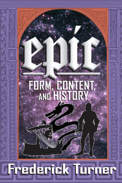Cover of the book Epic by Frederick Turner, Taylor and Francis