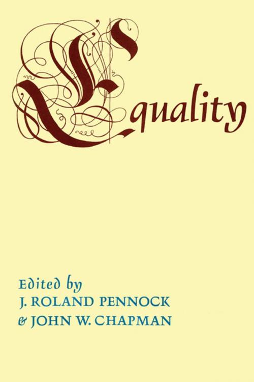 Cover of the book Equality by , Taylor and Francis