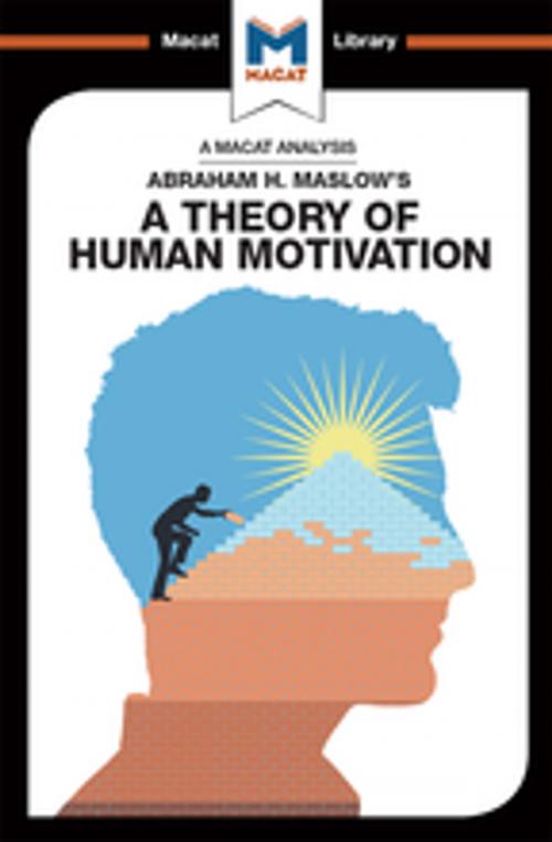 Cover of the book A Theory of Human Motivation by Stoyan Stoyanov, Macat Library