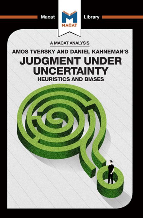Cover of the book Judgment under Uncertainty by Camille Morvan, William J. Jenkins, Macat Library