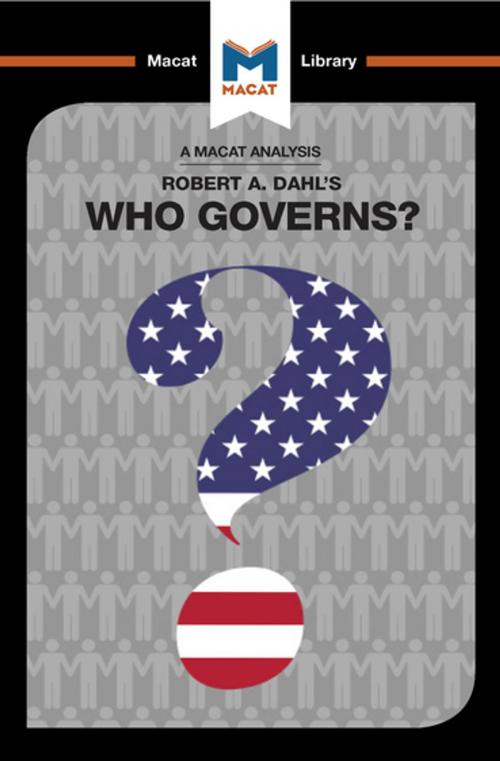 Cover of the book Who Governs? by Astrid Noren Nilsson, Jason Xidias, Macat Library