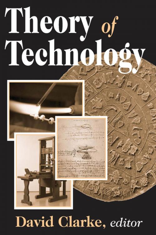 Cover of the book Theory of Technology by , Taylor and Francis