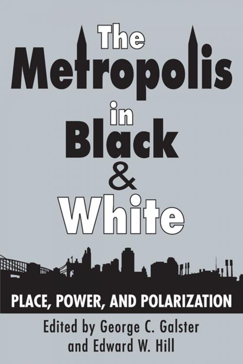 Cover of the book The Metropolis in Black and White by George C. Galster, Taylor and Francis