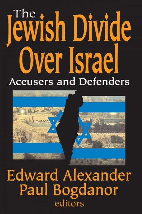 Cover of the book The Jewish Divide Over Israel by Paul Bogdanor, Taylor and Francis