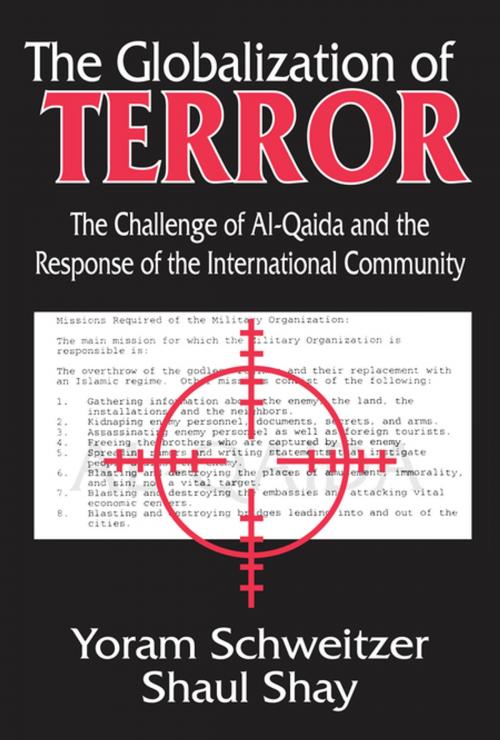 Cover of the book The Globalization of Terror by Shaul Shay, Taylor and Francis