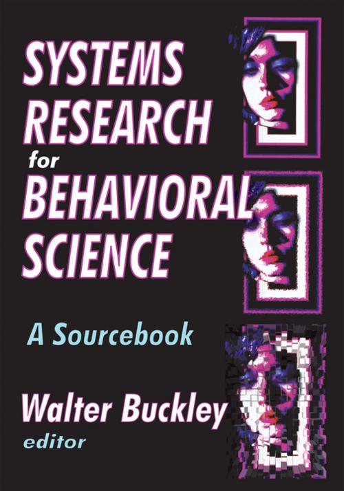 Cover of the book Systems Research for Behavioral Science by , Taylor and Francis