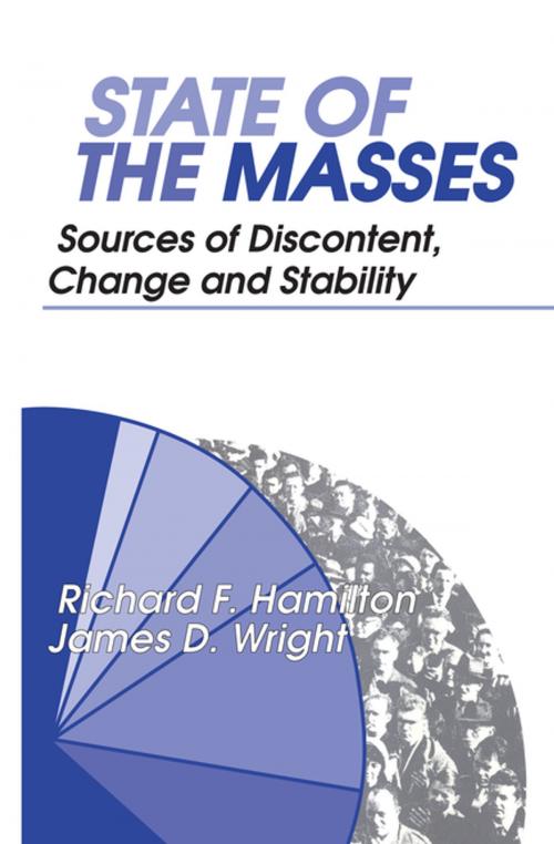 Cover of the book State of the Masses by James Wright, Taylor and Francis