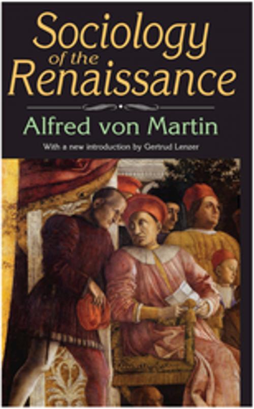 Cover of the book Sociology of the Renaissance by Elizabeth Freidheim, Taylor and Francis