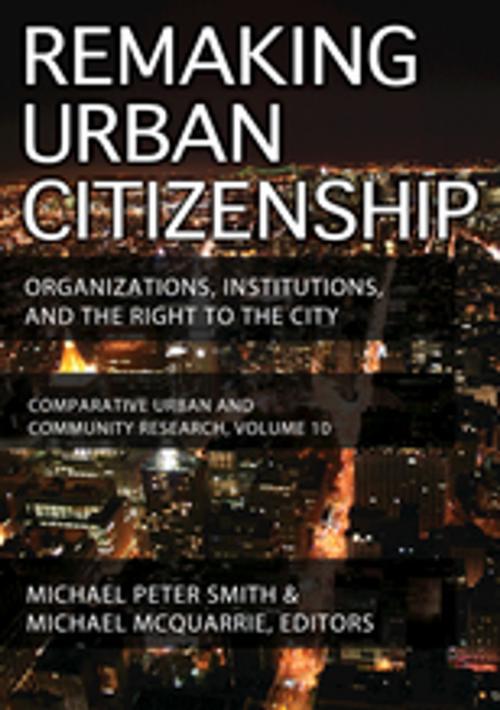 Cover of the book Remaking Urban Citizenship by Andrew M. Greeley, Taylor and Francis