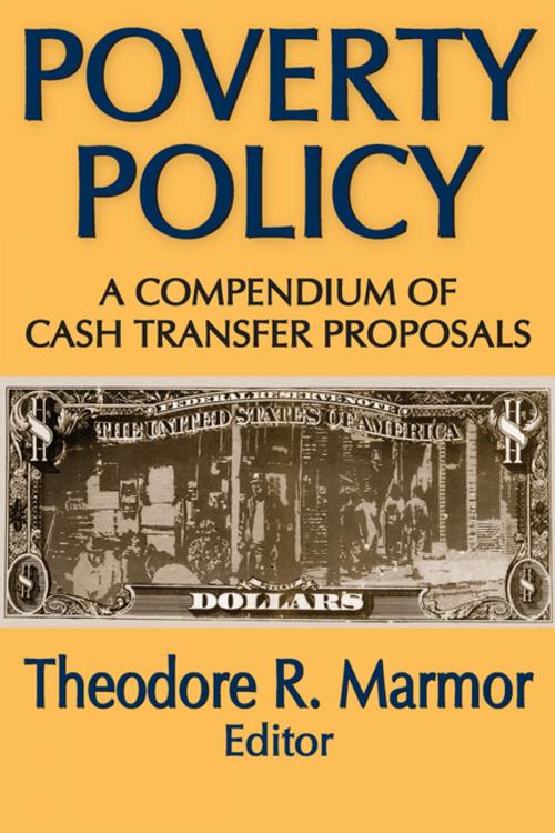 Cover of the book Poverty Policy by Theodore R. Marmor, Taylor and Francis