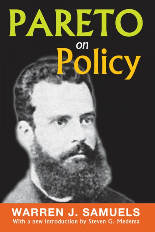 Cover of the book Pareto on Policy by Warren Samuels, Taylor and Francis