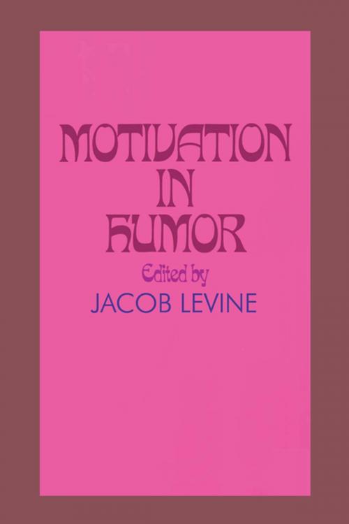 Cover of the book Motivation in Humor by , Taylor and Francis