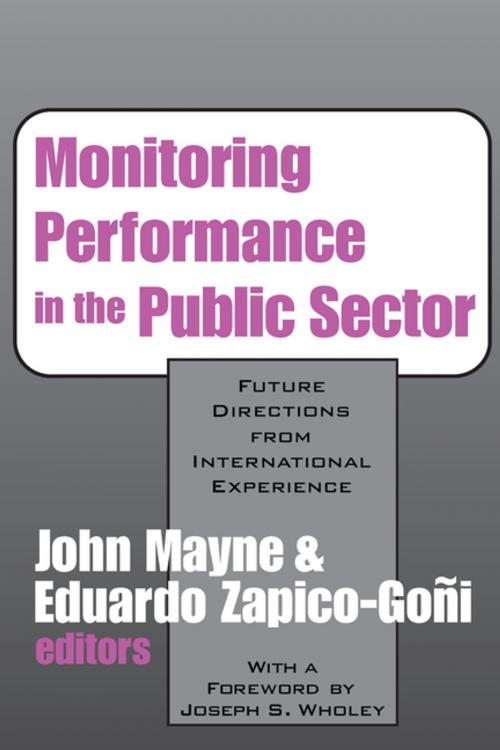 Cover of the book Monitoring Performance in the Public Sector by John Winston Mayne, Taylor and Francis