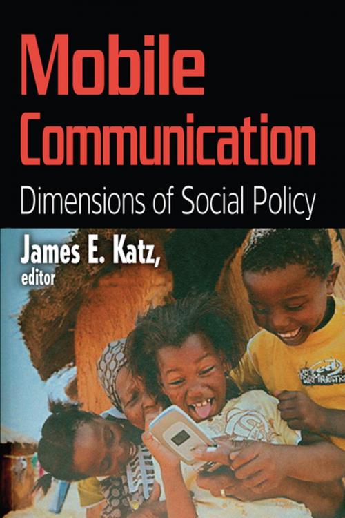 Cover of the book Mobile Communication by James E. Katz, Taylor and Francis
