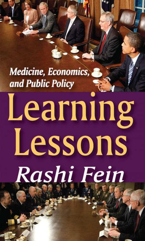 Cover of the book Learning Lessons by Rashi Fein, Taylor and Francis