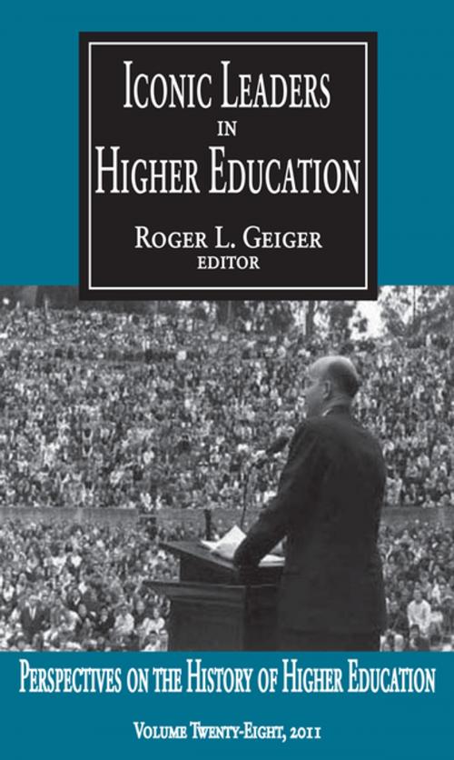 Cover of the book Iconic Leaders in Higher Education by , Taylor and Francis