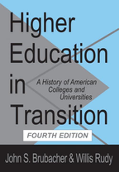 Cover of the book Higher Education in Transition by John Brubacher, Taylor and Francis
