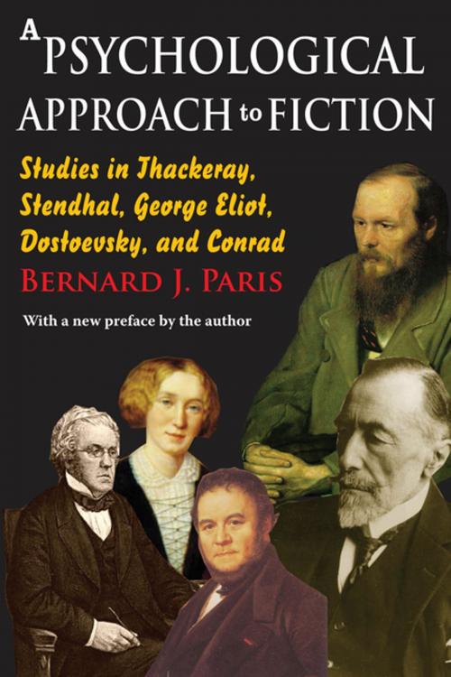 Cover of the book A Psychological Approach to Fiction by Bernard J. Paris, Taylor and Francis