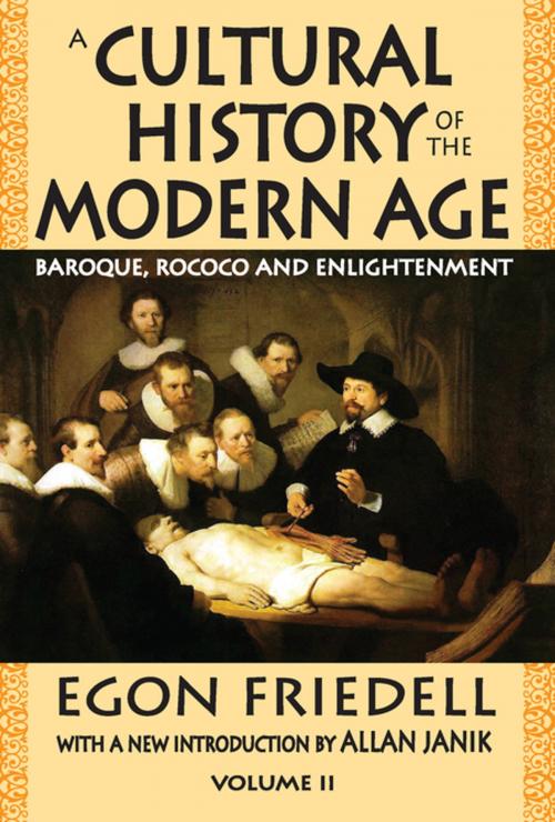 Cover of the book A Cultural History of the Modern Age by Egon Friedell, Taylor and Francis