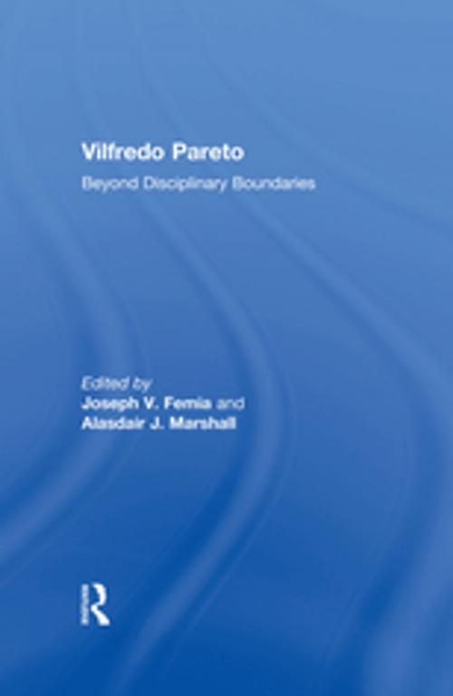 Cover of the book Vilfredo Pareto by , Taylor and Francis