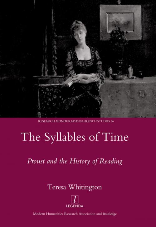 Cover of the book The Syllables of Time by Teresa Whitington, Taylor and Francis