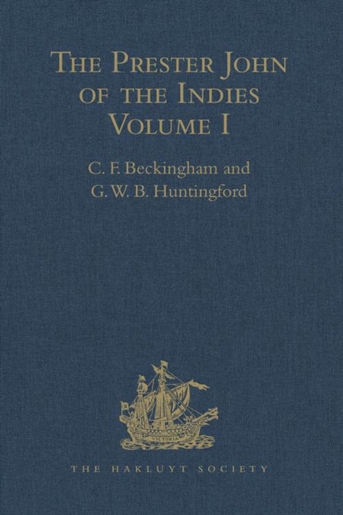 Cover of the book The Prester John of the Indies by C.F. Beckingham, Taylor and Francis