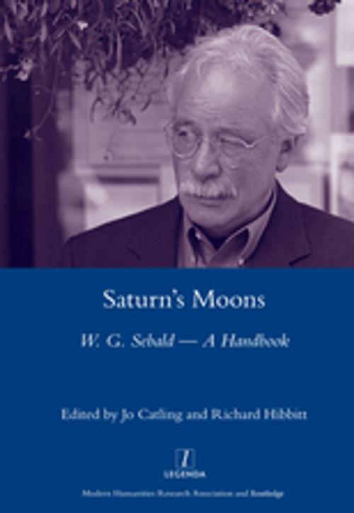 Cover of the book Saturn's Moons by Jo Catling, Taylor and Francis