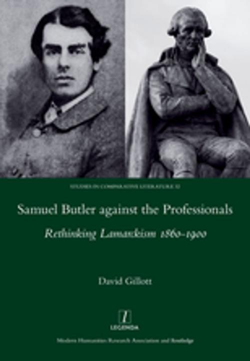 Cover of the book Samuel Butler against the Professionals by David Gillott, Taylor and Francis