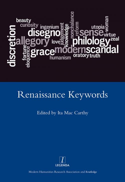 Cover of the book Renaissance Keywords by ItaMac Carthy, Taylor and Francis