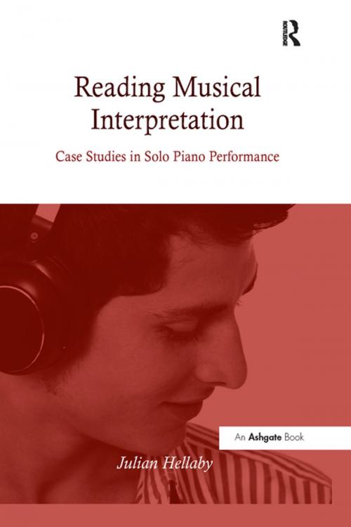Cover of the book Reading Musical Interpretation by Julian Hellaby, Taylor and Francis