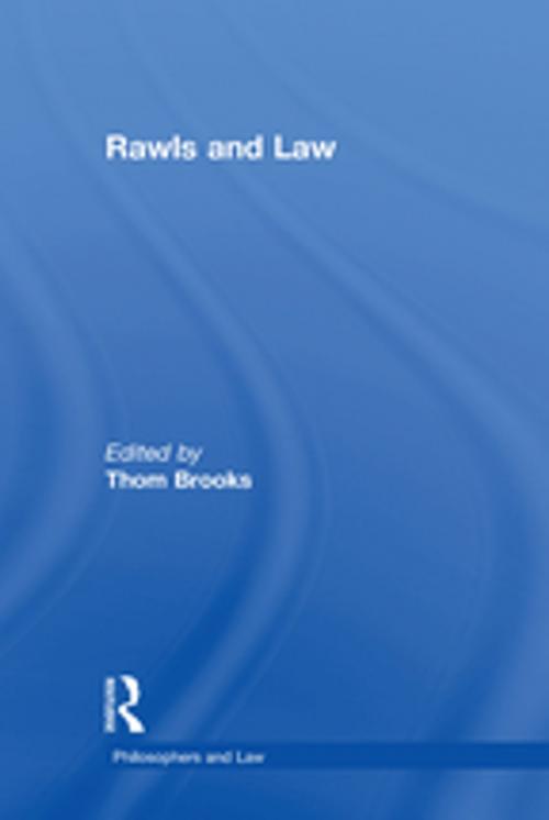 Cover of the book Rawls and Law by , Taylor and Francis
