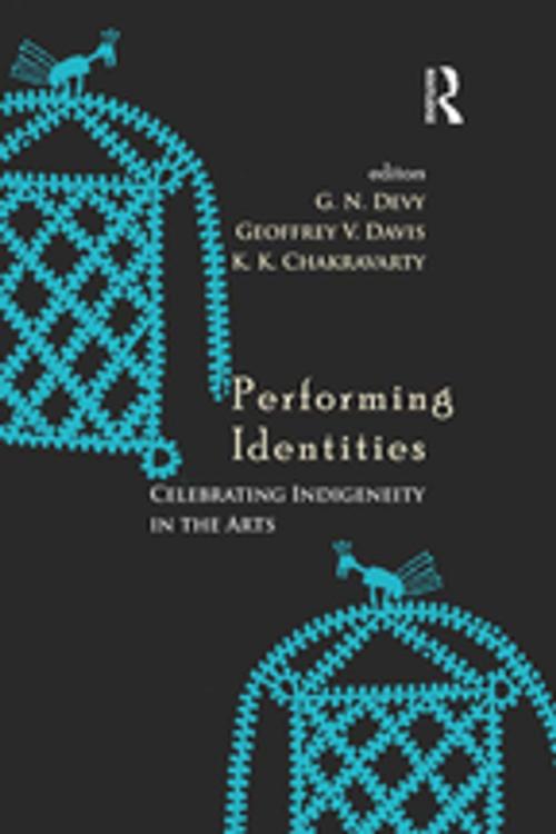 Cover of the book Performing Identities by , Taylor and Francis